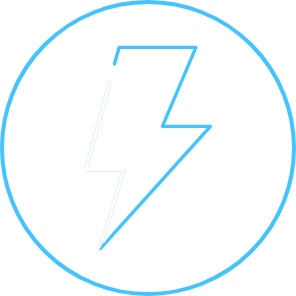 Lightning blot energy icon