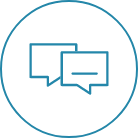 Conversation bubbles icon