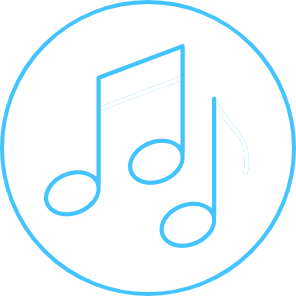 Music notes music icon